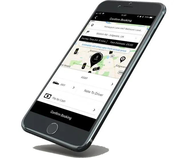 Capital Direct Cars mobile app
